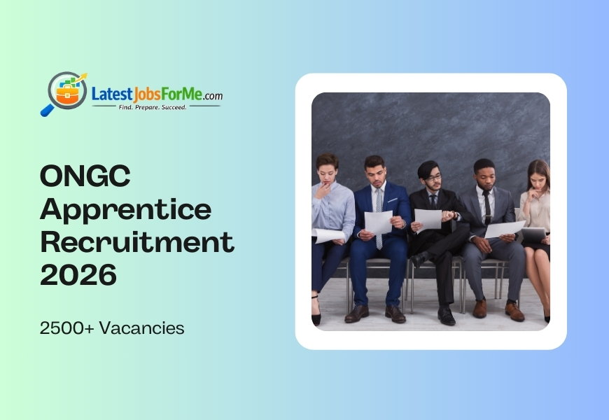 ONGC Apprentice Recruitment 2026