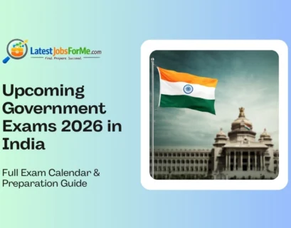 Upcoming Government Exams 2026 in India