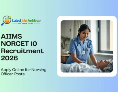 AIIMS NORCET 10 Recruitment 2026
