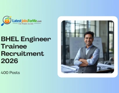 BHEL Engineer Trainee Recruitment 2026