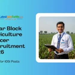Bihar Block Agriculture Officer Recruitment 2026