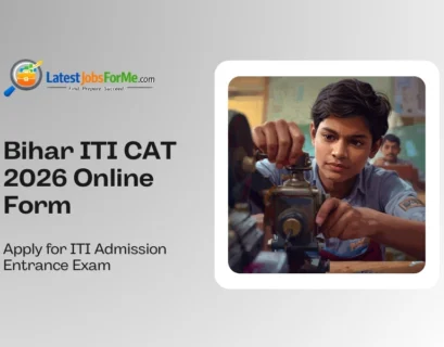Bihar ITI CAT 2026 Online Form