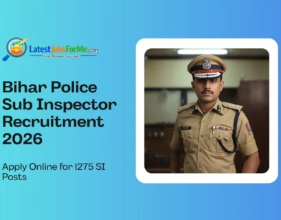 Bihar Police Sub Inspector Recruitment 2026