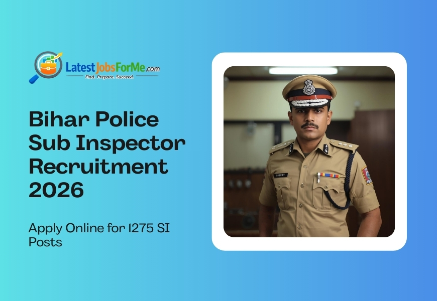 Bihar Police Sub Inspector Recruitment 2026
