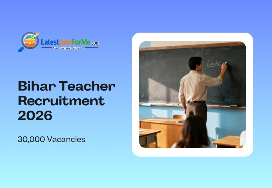 Bihar Teacher Recruitment 2026