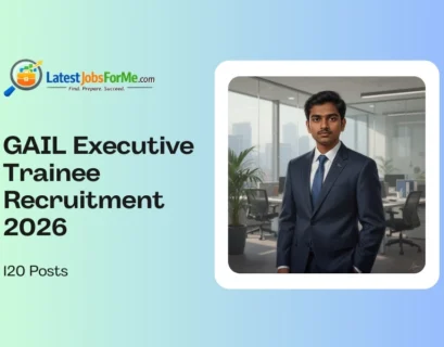GAIL Executive Trainee Recruitment 2026