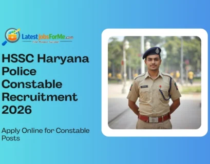 HSSC Haryana Police Constable Recruitment 2026