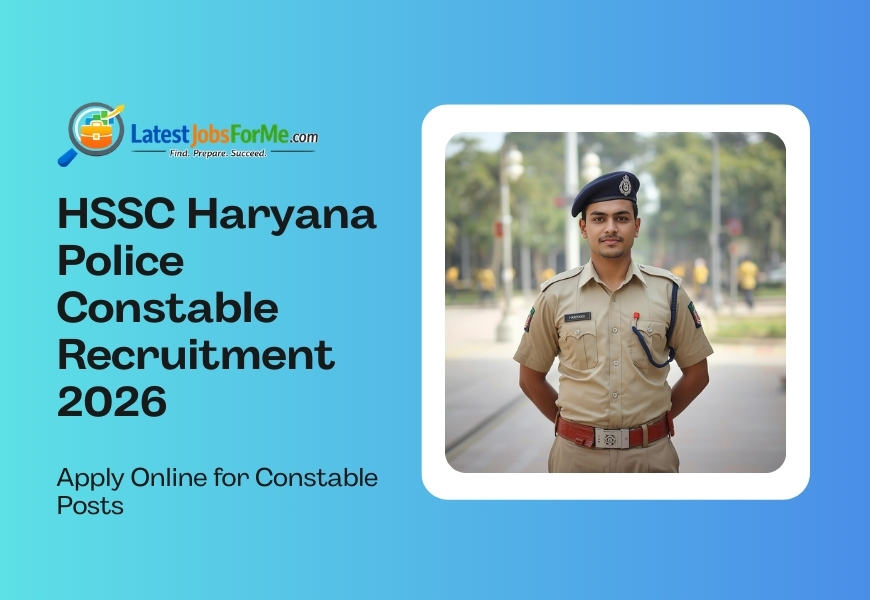 HSSC Haryana Police Constable Recruitment 2026