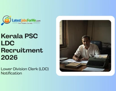 Kerala PSC LDC Recruitment 2026