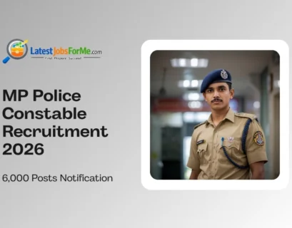 MP Police Constable Recruitment 2026