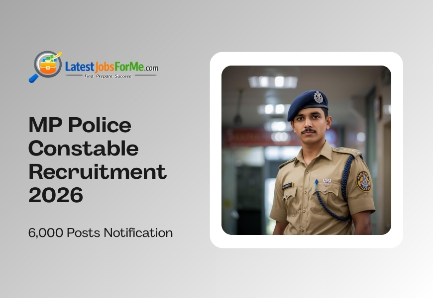 MP Police Constable Recruitment 2026