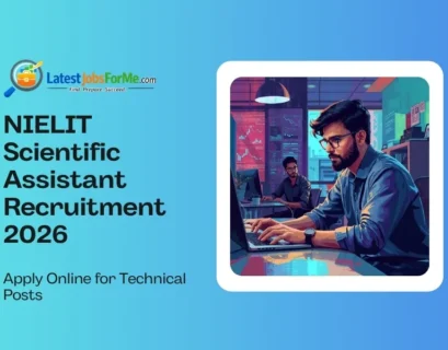 NIELIT Scientific Assistant Recruitment 2026