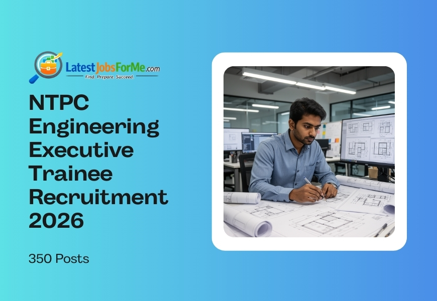 NTPC Engineering Executive Trainee Recruitment 2026