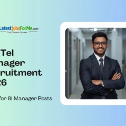RailTel Manager Recruitment 2026