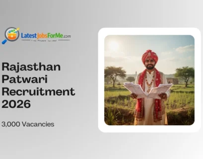 Rajasthan Patwari Recruitment 2026
