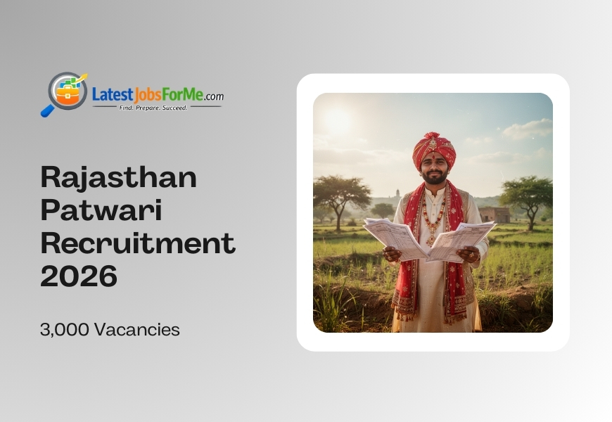 Rajasthan Patwari Recruitment 2026