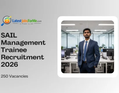 SAIL Management Trainee Recruitment 2026