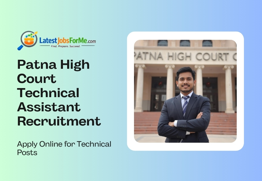Patna High Court Technical Assistant Recruitment 2026