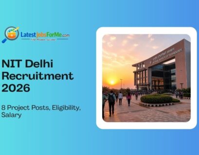 NIT Delhi Recruitment 2026